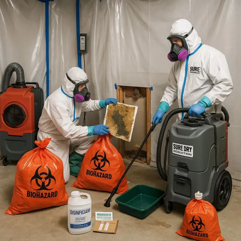 Contaminated Water Handling Protocols process in Mill Creek East, WA