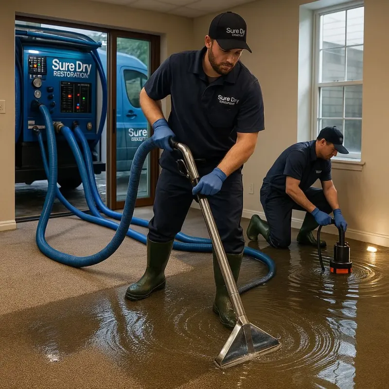 Water Extraction and Removal process in Mill Creek East, WA